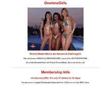 Tablet Screenshot of onetimegirls.com